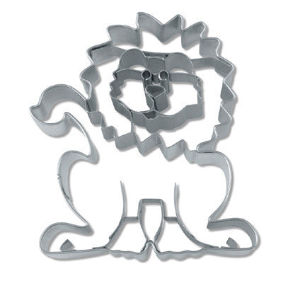 Lion with Embossed Detail Cookie Cutter