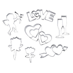 Love Set of 7 Cookie Cutters