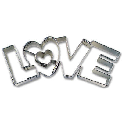 Love Word Cookie Cutter