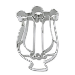 Lyra Harp Cookie Cutter