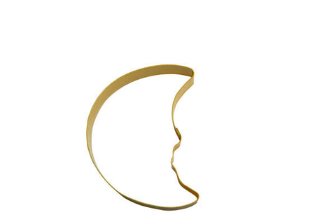Moon with Face Yellow Cookie Cutter