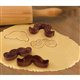 Munchstaches Combination Stamper & Cookie Cutter Set of 5