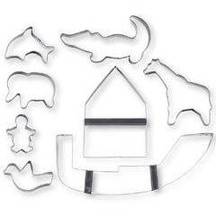 Noah's Ark Set of 8 Cookie Cutters