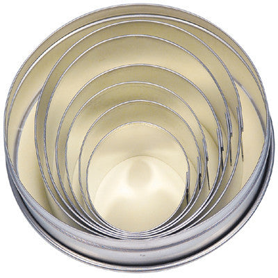 Oval Set of 6 Cookie Cutters