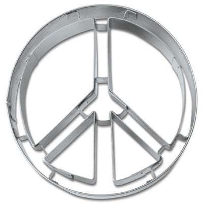 Peace Sign 6.5cm Cookie Cutter