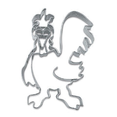 Rooster with Embossed Detail Cookie Cutter