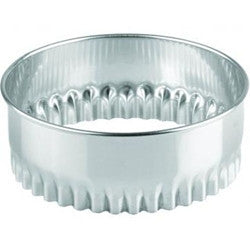 Round Crinkled 11cm Cookie Cutter