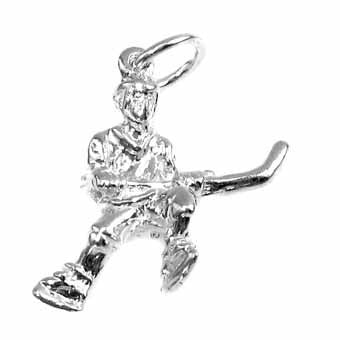 Ice Hockey Player Charm