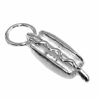 American Hot Dog Charm