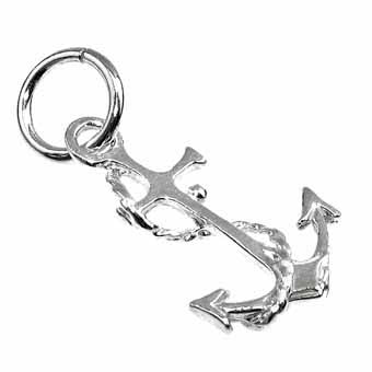 Anchor Furled Charm
