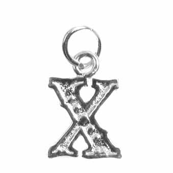 Initial "X" Charm