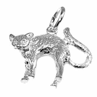 Cat Arched Charm