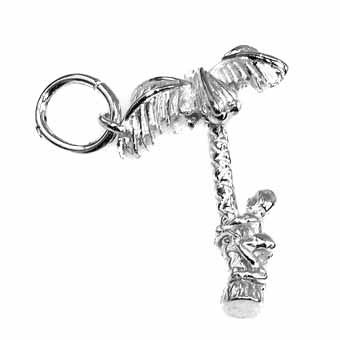 Coconut Palm, Small Charm
