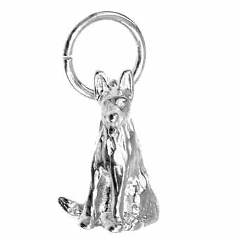 Dog, German Shepherd Charm