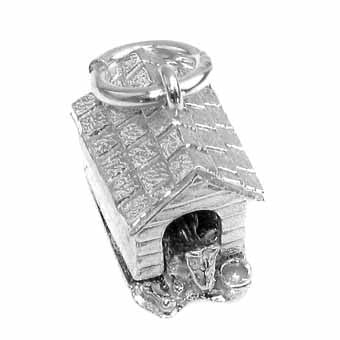 Dog in Kennel Charm