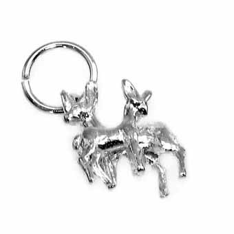 Deer, Hind & Fawn Charm