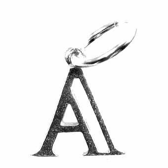 Initial "A" Charm