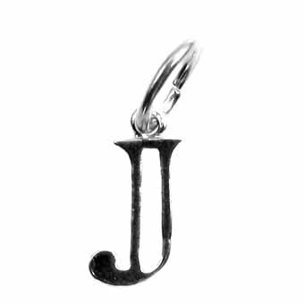 Initial "J" Charm