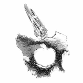 Map of Tasmania Charm