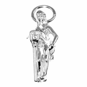 Meter Maid Charm