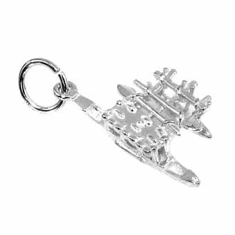 Fijian Outrigger, Small Charm