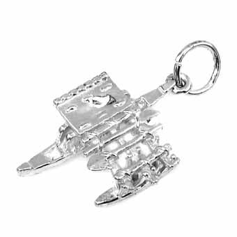 Fijian Outrigger, Large Charm