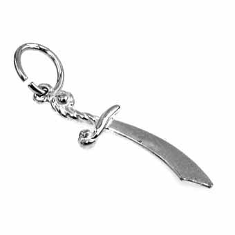 Scimitar Sword Charm