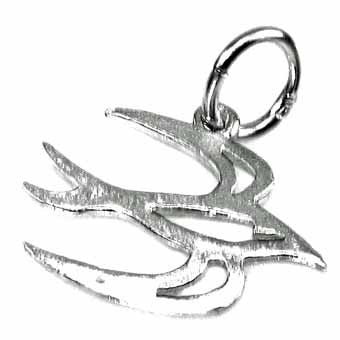Bird, Swallow Charm