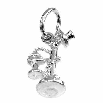 Telephone, Antique Small Charm