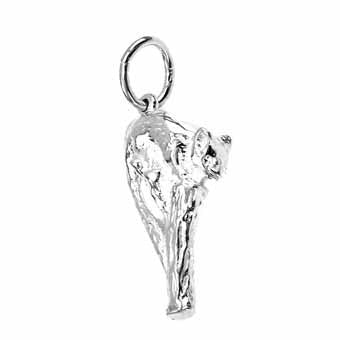 Possum on a Branch Charm
