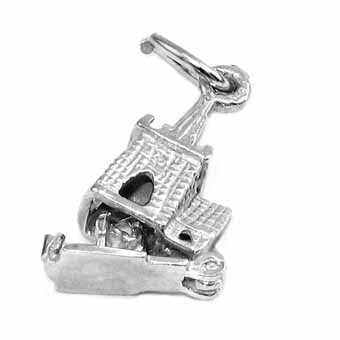 Bride & Groom in a Church Charm