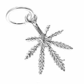 Marijuana Leaf Charm