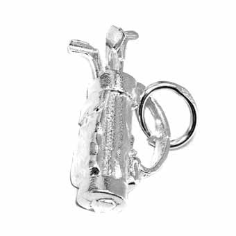 Golf Bag & Clubs Charm