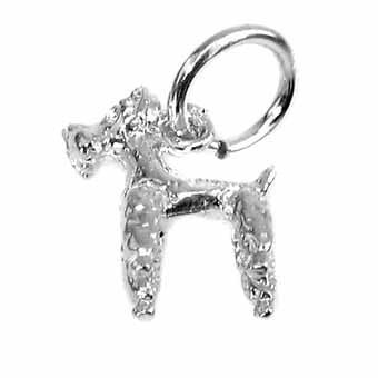 Dog, Poodle, Small Charm