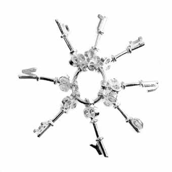I Love You Keys Charm