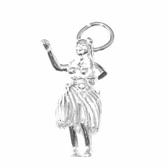 Hula Girl Charm