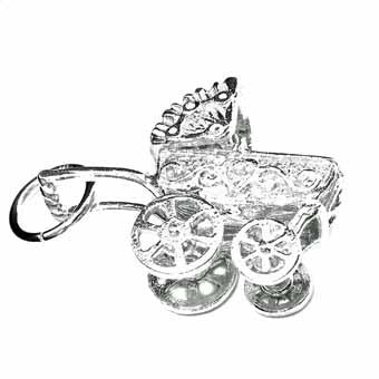 Pram & Canopy Charm