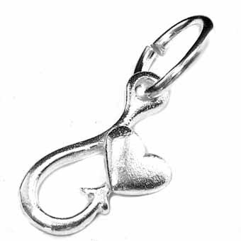 Heart on a Hook Charm