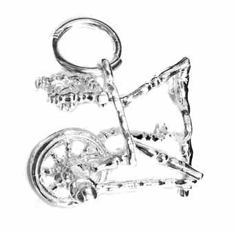 Spinning Wheel, Large Charm