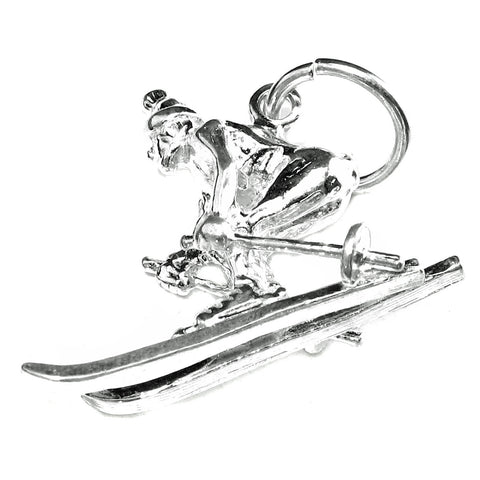 Skier Charm