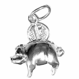 Piggy Bank Charm