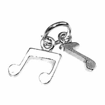 Music Notes Charm