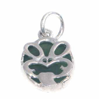 Tiki & Greenstone Charm