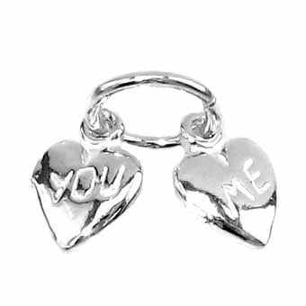 Hearts You/Me Charm