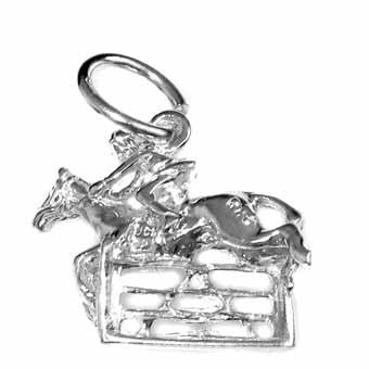 Horse Hurdle Charm