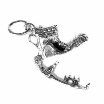 Mother Hubbard Old Boot Charm