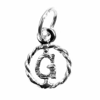 Initial "G" Charm