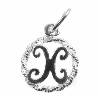 Initial "X" Charm