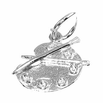 Artist's Pallet Charm