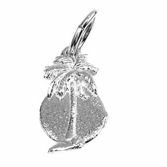 Palm in the Sun Charm
